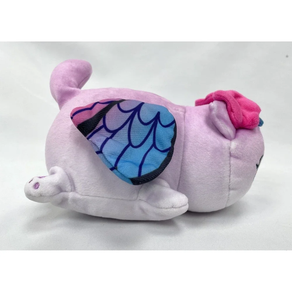 Aphmau Meemeow Purple Fairy Kitty Cat Wings Plush 5.5